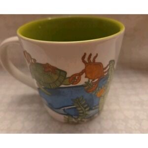 Starbucks Under The Sea Coffee Mug 2010 New Bone China Whale Submarine